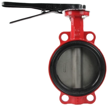 Затвор дисковый поворотный ABRA Ду250 Ру16 BUV-VF866D, межфланцевый, корпус - чугун, диск - нержавеющая сталь, рукоятка, EPDM в Чебексарах