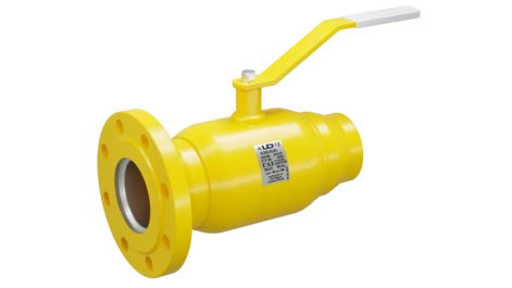 Кран шаровый LD КШЦК Gas 150025.П/П.02. (фланец/приварка) стальной ст.20 Ду150 Ру25 МПа в Чебексарах