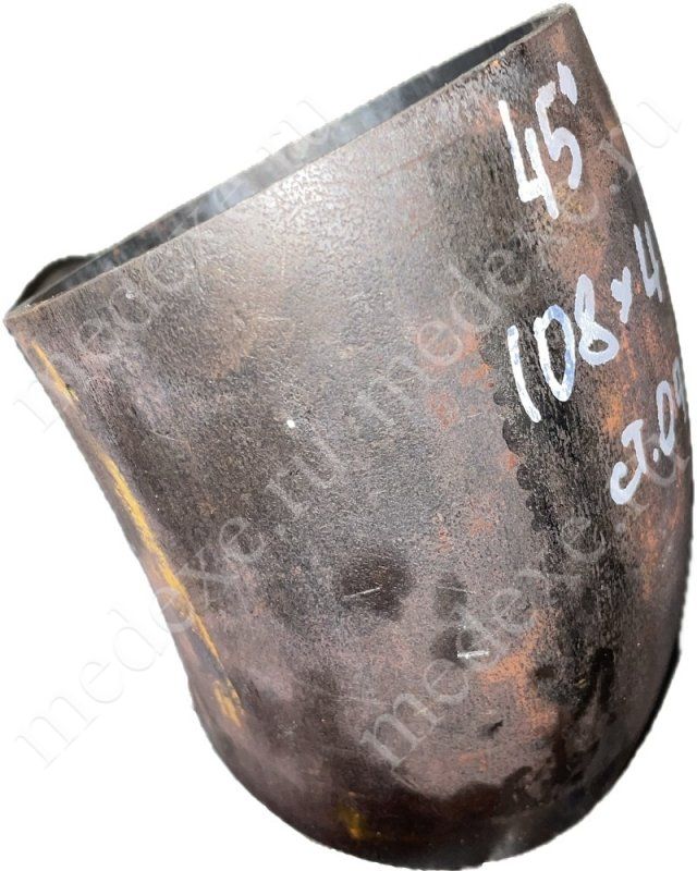 Отвод 45-108х4 ст.09г2с 45 град. 2 исп. ГОСТ 17375-2001 МС01 в Чебексарах